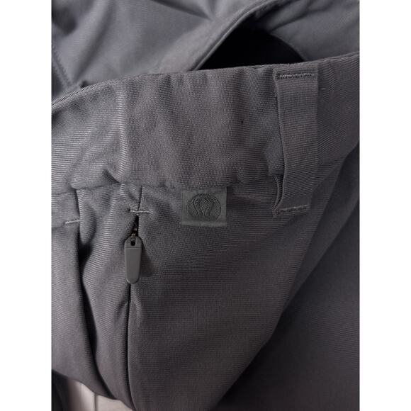 Lululemon Commission Pants 36 x 26 SHORT Mens Gray Slim Fit Warpstreme - Picture 6 of 7